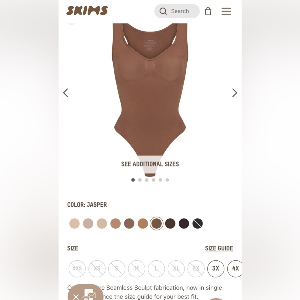 SKIMS BODYSUIT